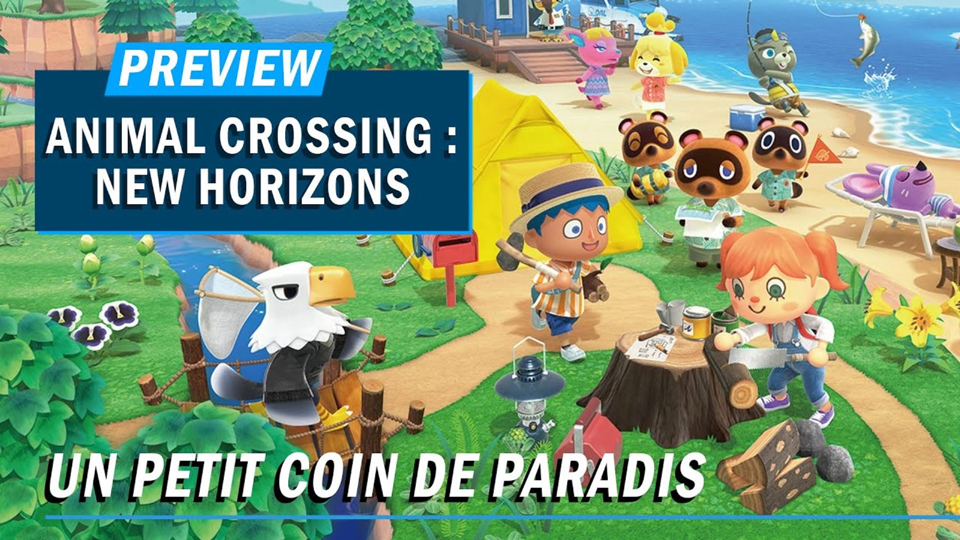 ⁣ANIMAL CROSSING : UN PETIT COIN DE PARADIS