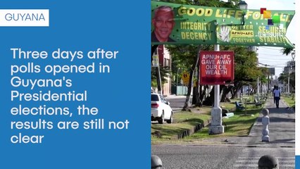 Fears Over Electoral Fraud In Guyana