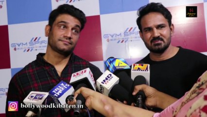 Sharad Kelkar, Kushal Tandon & Other Celebrity At Irfan Rangrez Success Launch of "Gym Spirit"