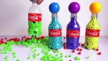 Learn Colors with Pj Masks Wrong Heads, Pj Masks Balls Beads 5 Bottles Surprise Toys