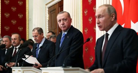Cumhurbaşkanı Erdoğan, Putin'e iletti: Anlaşma sağlanmazsa rejim unsurlarını kendi imkanlarımızla temizleriz
