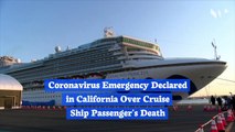 Coronavirus Emergency Declared in California Over Cruise Ship Passenger's Death