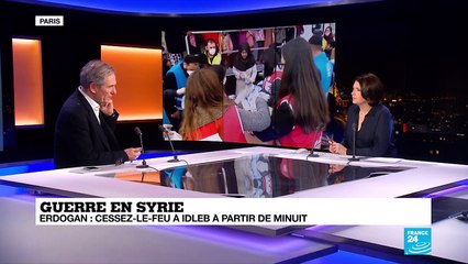 Syrie : Erdogan "pratique le chantage politique en s'appuyant sur une espèce de traite des migrants"