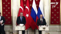 Putin y Erdogan acuerdan alto el fuego en región siria de Idlib