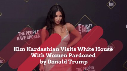 Kim K Goes Back To The White House