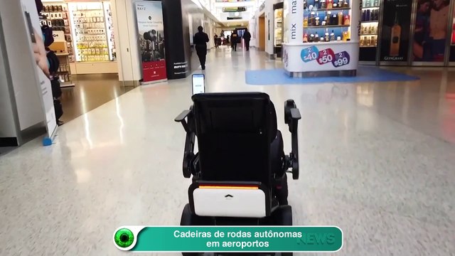 Cadeiras de rodas autônomas em aeroportos