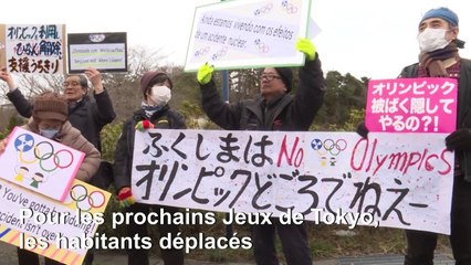 Pour les évacués de Fukushima, les Jeux olympiques ne sont pas une raison de se réjouir