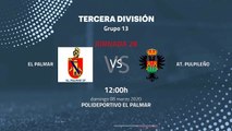 Previa partido entre El Palmar y At. Pulpileño Jornada 28 Tercera División