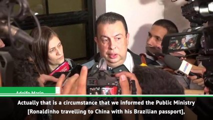 Ronaldinho to stay in Paraguay to resolve passport legal case