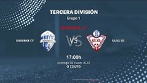 Previa partido entre Ourense CF y Silva SD Jornada 27 Tercera División