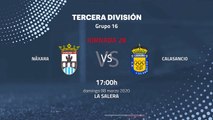Previa partido entre Náxara y Calasancio Jornada 28 Tercera División