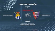 Previa partido entre Real Sociedad C y Balmaseda FC Jornada 28 Tercera División