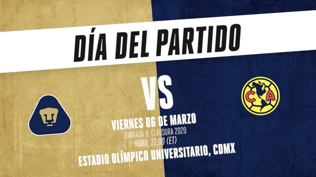 Liga MX: Frente a frente, Pumas vs América