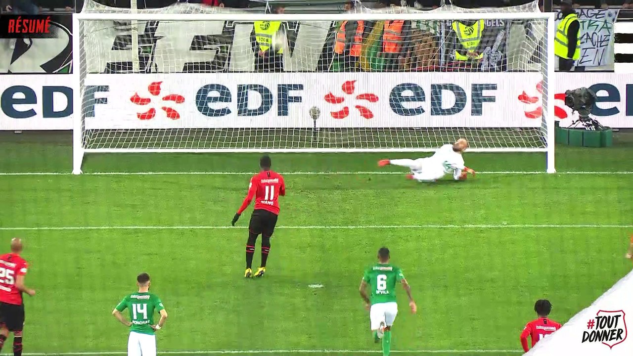 1/2 CDF. ASSE / Stade Rennais F.C. : résumé