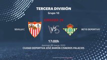 Previa partido entre Sevilla C y Betis Deportivo Jornada 29 Tercera División