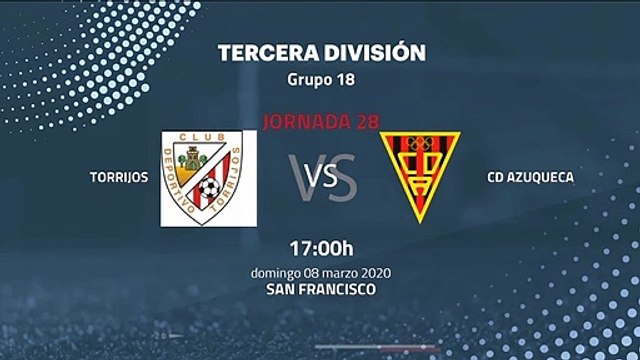 Previa partido entre Torrijos y CD Azuqueca Jornada 28 Tercera División