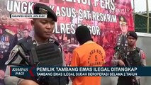 Ditemukan 70 Tong Berisi Emas Mentah, Pemilik Tambang Emas Ilegal Ini Diringkus Polisi