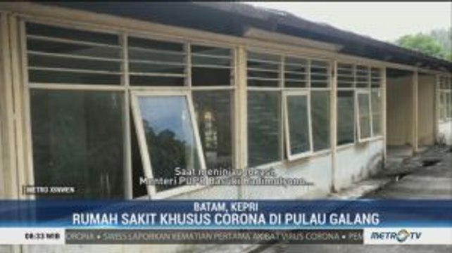 Pembangunan Rumah Sakit Khusus Virus Corona di Pulau Galang
