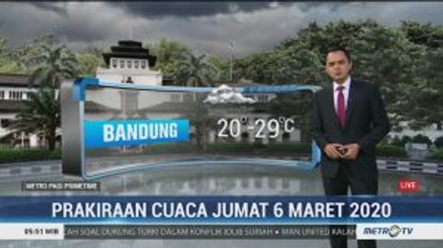 Prakiraan Cuaca, Jumat 6 Maret 2020