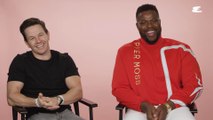 Mark Wahlberg & Winston Duke Weigh In on Gym Selfies and Socks With Sandals