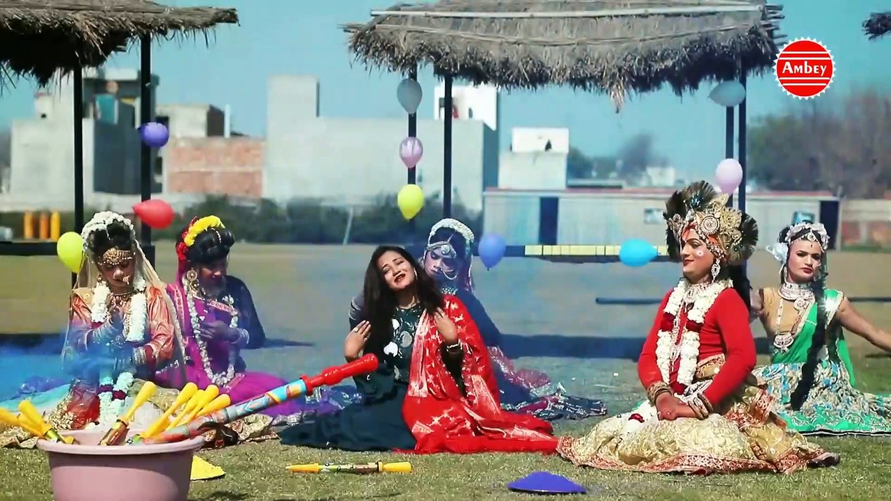 गजबन की धुन पर - मारो भर भर पिचकारी - Ram Kumar Lakkha - Gajban Krishna Bhajan - Holi Song 2020