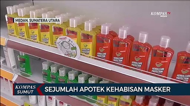 Apotek Di Kota Medan Kehabisan Stok Masker
