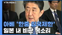 아베 '한중 입국제한' 일본 내 비판 목소리 / YTN