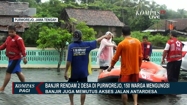 Banjir di Purworejo Capai 1 Meter, Lalu Lintas ke Yogyakarta Terhambat