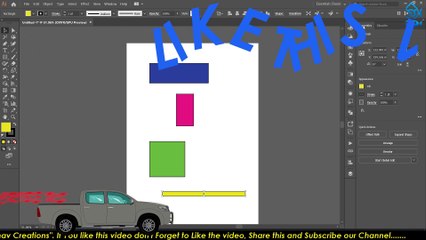 Align tool Adobe Illustrator Training - Class 18 - Watch Illustration Urdu / Hindi |  @Aanav Creations   @Technical Maanav