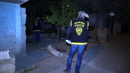 Adana'da aranan hükümlülere yönelik şafak operasyonu