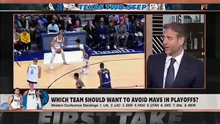 Which team should want to avoid the Mavs in the playoffs? Stephen A. picks the Nuggets | First Take
