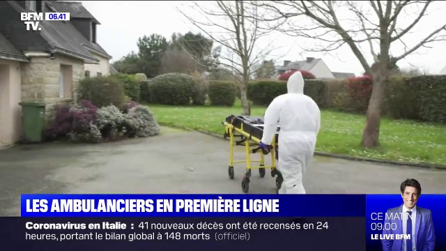 Coronavirus: comment les ambulanciers s'équipent avant une intervention?