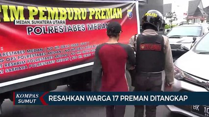 Resahkan Warga Belasan Preman Ditangkap