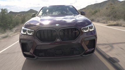 The all-new BMW X6 M Competition Driving Video