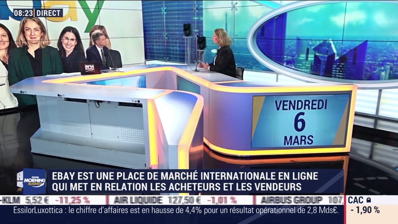 Céline Saada-Benaben (eBay France) : Ebay est une place de marché internationale en ligne qui met en relation les acheteurs et les vendeurs - 06/03