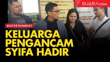 Keluarga Tersangka Pengancam Syifa Hadju Hadir untuk di Konfrontir