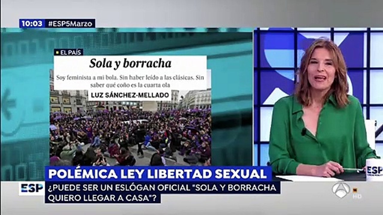 Una periodista de El País confiesa cómo llegó sola y borracha a casa... hasta que la detuvo un control de alcoholemia