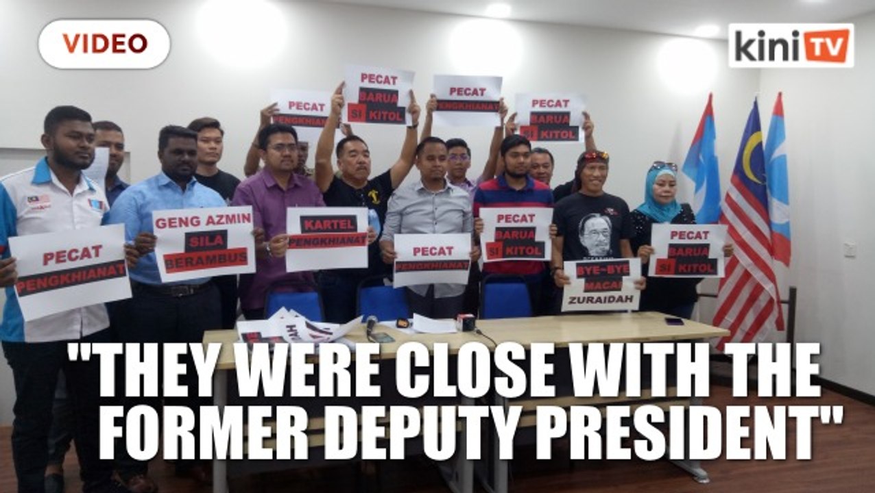 PKR Youth calls for 18 'traitors' linked to Azmin to be sacked