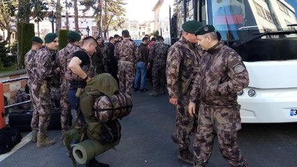 Özel harekatçılar sınıra gidiyor