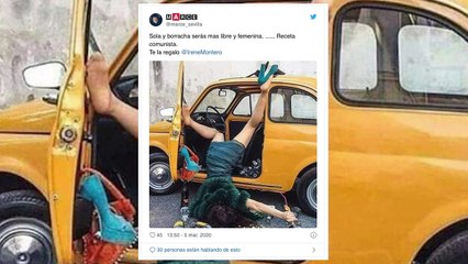 Los mejores memes sobre el "sola y borracha, quiero llegar a casa" de Irene Montero