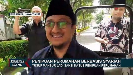 Yusuf Mansur Memenuhi Panggilan Polisi Terkait Kasus Penipuan Perumahan Berbasis Syariah