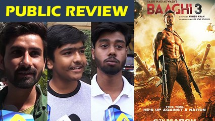 Baaghi 3 | PUBLIC REVIEW | Tiger Shroff | Shraddha Kapoor