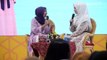 Ayana Moon saat peluncuran buku berjudul Ayana Journey To Islam pada gelaran Islamic Book Fair di Jakarta Convention Center, Jakarta, Ahad (2/3).