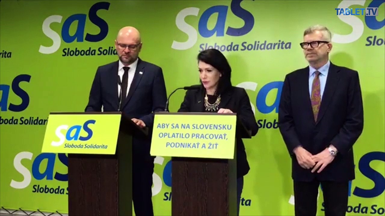 ZÁZNAM: TK strany Sloboda a Solidarita