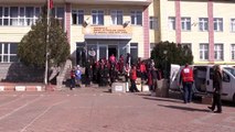 Kırıkkaleli öğrencilerden İdlib'deki kardeşlerine yardım