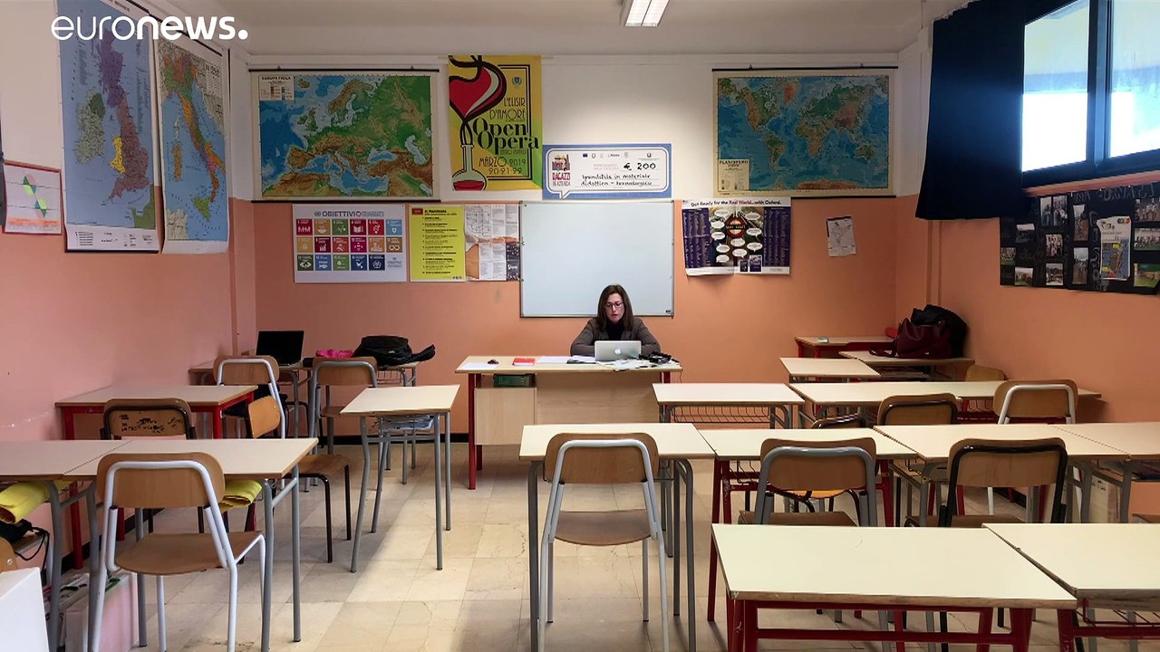 Geschlossene Schulen in Italien: Online-Unterricht und Großeltern im Einsatz
