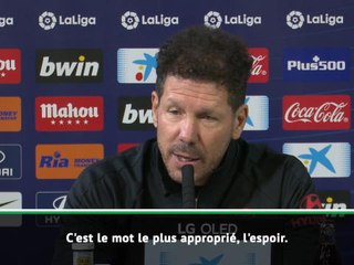 Descargar video: 27e j. - Simeone s'exprime sur Séville et Liverpool