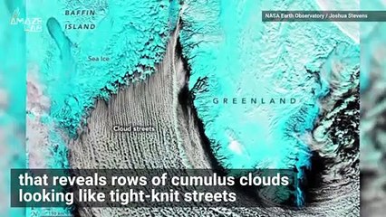 Blustering Winds Create 'Cloud Streets' in Stunning NASA Image