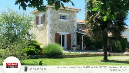 A vendre - Maison/villa - CASTELJALOUX (47700) - 8 pièces - 181m²