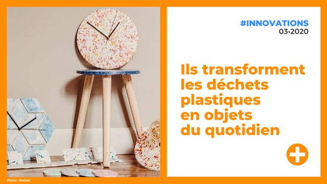 Ils transforment les déchets plastiques en objets du quotidien